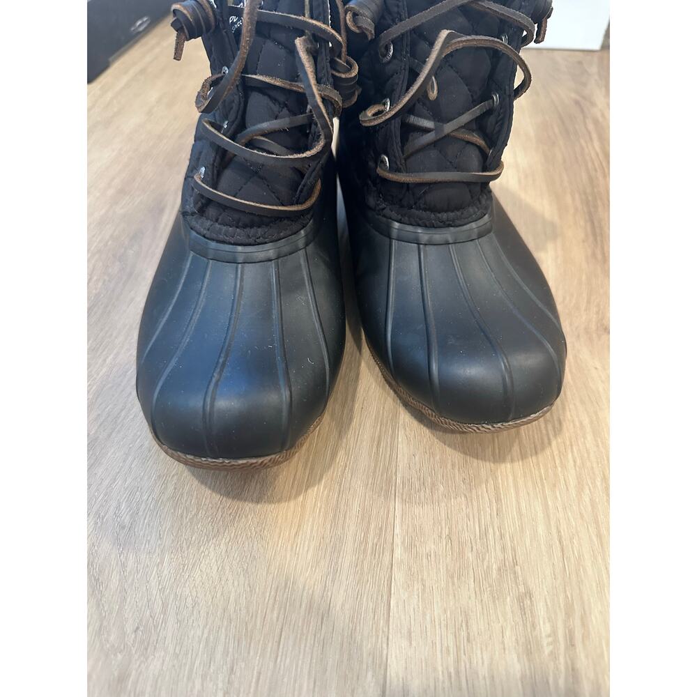 Sperry Topsiders Saltwater Duck Boots Sz 5.5 - Picture 6 of 9